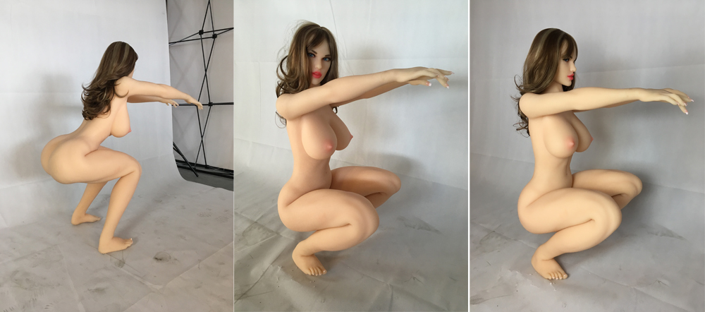 アニメ系ラブドール ステンレス可動骨格内蔵 等身大リアルドール