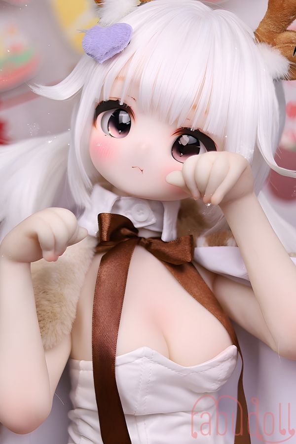  【予約商品 15%OFF 2ヶ月前後での発送予定】ビニール製頭部 肌色＆眼球色＆メイク＆ウィッグ＆衣装は宣材写真と同じ かわいい アニメ顔 二次元 セックス人形