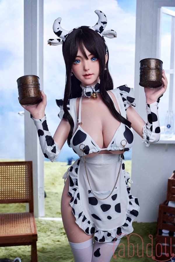  2.2CFシリーズ 本物の皮膚メイク 乳牛女性 笑顔 巨乳デカ尻 セックス人形