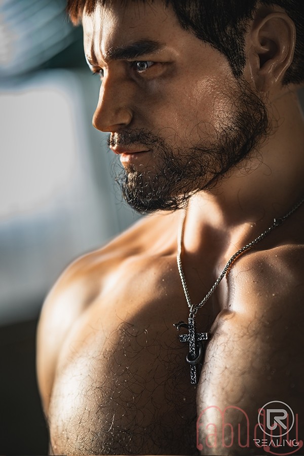 セクシーな裸の筋肉 ドール 等身 大